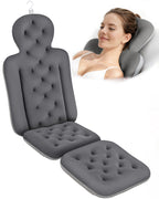 VOXOR Full Body Bath Pillow for Bathtub, Thick Bathtub Cushion, Luxury Tub Pillow for Bath for Headrest Neck and Back Support