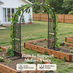 Metal Garden Arch, Heavy Duty Garden Trellis for Climbing Plants