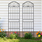 VOXOR Metal Trellis for Climbing Plants Outdoor,2 Pack