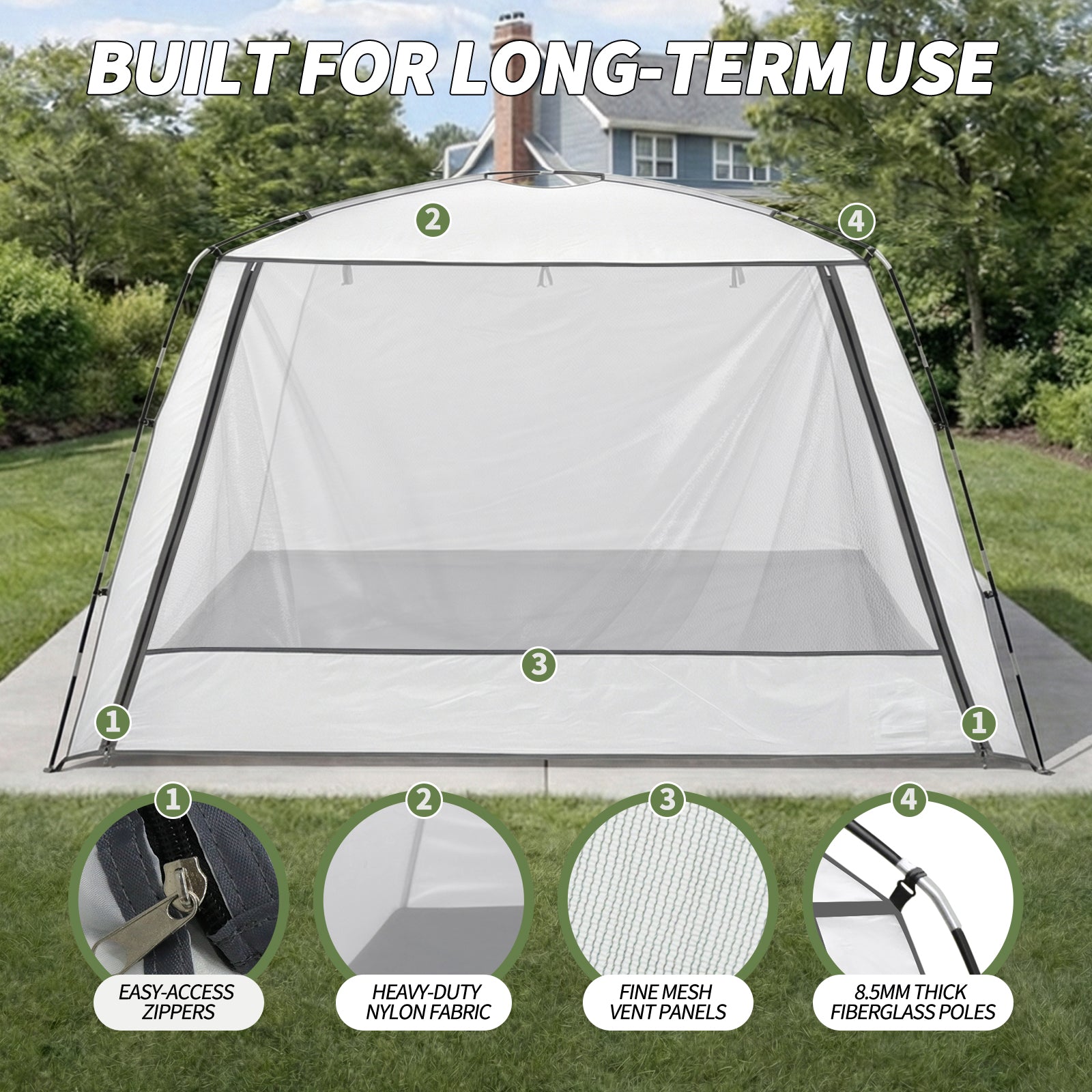 VOXOR Portable Paint Booth Tent