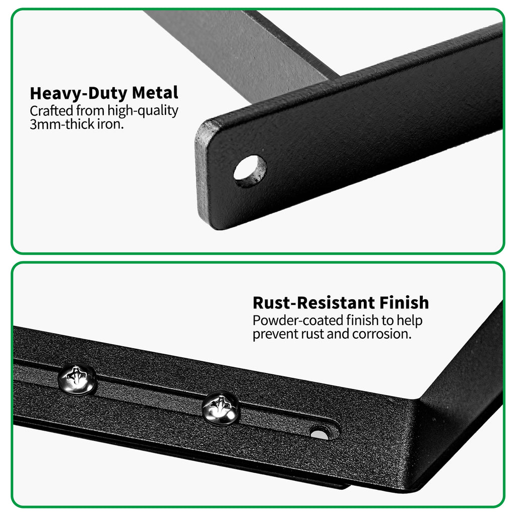 Window Box Brackets, Adjustable Planter Box Brackets,leaves