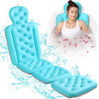 VOXOR Full Body Bath Pillow for Bathtub, Thick Bathtub Cushion, Luxury Tub Pillow for Bath for Headrest Neck and Back Support