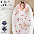 VOXOR Full Body Bath Pillow for Bathtub, Thick Bathtub Cushion, Luxury Tub Pillow for Bath for Headrest Neck and Back Support
