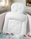Bath Pillows for Tub, Comfortable Bathtub Cushion for Head and Neck with Soft 3D Mesh Fabric and 54 Non-Slip Suction Cups
